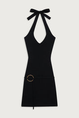 Dolly Knit Mini Dress ~ Black - Shake Your Bon Bon