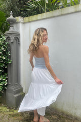 Ebbs & Flows Strapless Top - Shake Your Bon Bon