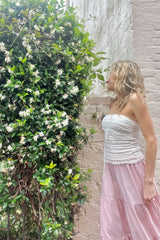 Ebbs & Flows Strapless Top - Shake Your Bon Bon