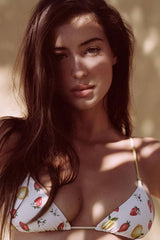 Elena Micro Triangle Bikini Top ~ Amalfi - Shake Your Bon Bon