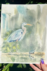 Swamp Friends 5" x 7" Lyla Clayre Print
