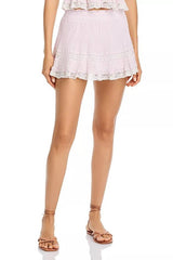 Gloriana Cotton Mini Skirt ~ Orchid Ice - Shake Your Bon Bon