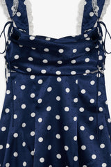 Holland Mini Dress ~ Navy - Shake Your Bon Bon