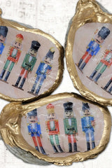 Oyster Shell Ornament ~ Nutcracker