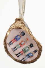 Oyster Shell Ornament ~ Nutcracker