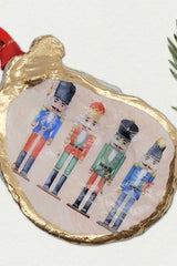 Oyster Shell Ornament ~ Nutcracker