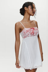 Imani Cotton Mini Dress ~ Sweet Bloom - Shake Your Bon Bon