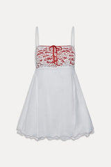 Imani Cotton Mini Dress ~ Sweet Bloom - Shake Your Bon Bon