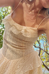 In Full Swing Lace Mini Dress - Shake Your Bon Bon