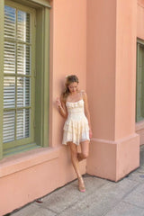 In Full Swing Lace Mini Dress - Shake Your Bon Bon