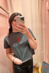 It's the Little Things Boxy Tee ~ Crawfish - Shake Your Bon Bon