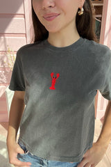 It's the Little Things Boxy Tee ~ Crawfish - Shake Your Bon Bon