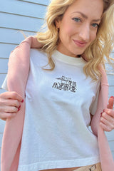 It's the Little Things Boxy Tee ~ French Cafe - Shake Your Bon Bon