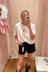 It's the Little Things Boxy Tee ~ Hot Sauce - Shake Your Bon Bon