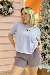 It's the Little Things Boxy Tee ~ Mardi Mask - Shake Your Bon Bon