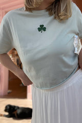 It's The Little Things Boxy Tee ~ Shamrock - Shake Your Bon Bon
