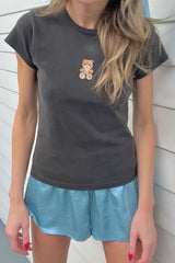 It’s The Little Things Full Length Tee ~ Tulane Teddy - Shake Your Bon Bon