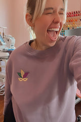 It's the Little Things Pullover ~ Mardi Mask - Shake Your Bon Bon