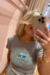 It's the Little Things Ribbed Baby Tee ~ Christmas Caravan - Shake Your Bon Bon
