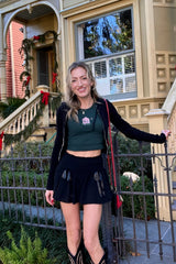 It's the Little Things Ribbed Baby Tee ~ Christmas Shotgun House - Shake Your Bon Bon
