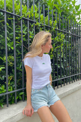 It's the Little Things Ribbed Baby Tee ~ Gator - Shake Your Bon Bon