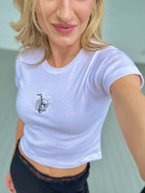 It's the Little Things Ribbed Baby Tee ~ Jazz Fest - Shake Your Bon Bon