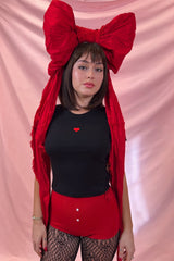 It's the Little Things Ribbed Baby Tee ~ Mini Heart - Shake Your Bon Bon