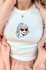 It's the Little Things Ribbed Baby Tee ~ NOLA Era - Shake Your Bon Bon