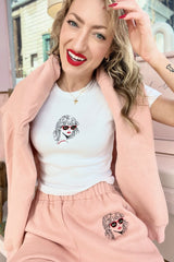 It's the Little Things Ribbed Baby Tee ~ NOLA Era - Shake Your Bon Bon