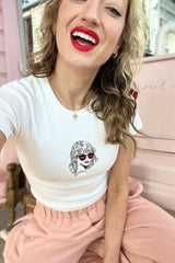 It's the Little Things Ribbed Baby Tee ~ NOLA Era - Shake Your Bon Bon
