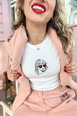 It's the Little Things Ribbed Baby Tee ~ NOLA Era - Shake Your Bon Bon