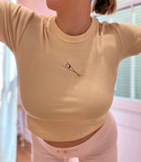 It's the Little Things Ribbed Baby Tee ~ Sushi Roll - Shake Your Bon Bon