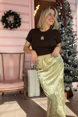 It's the Little Things Ribbed Baby Tee ~ Teddy Bear - Shake Your Bon Bon