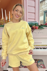 It's the Little Things Sweatshort ~ Mardi Bow - Shake Your Bon Bon