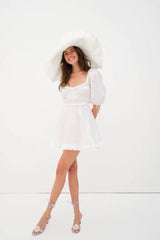 Jackson Mini Dress ~ Ivory - Shake Your Bon Bon
