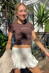 Joie De Vivre Ribbed Baby Tee - Shake Your Bon Bon