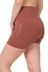 Just Breathe Seamless High Waisted Short - Shake Your Bon Bon