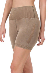 Just Breathe Seamless High Waisted Short - Shake Your Bon Bon