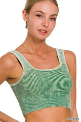 Just Breathe Square Neck Top - Shake Your Bon Bon