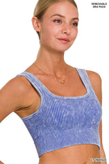 Just Breathe Square Neck Top - Shake Your Bon Bon