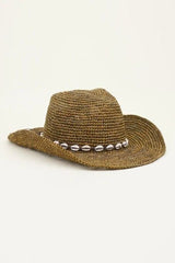 Kalani Raffia Western Rancher ~ Brown - Shake Your Bon Bon