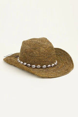 Kalani Raffia Western Rancher ~ Brown - Shake Your Bon Bon