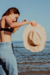Kalani Raffia Western Rancher Hat ~ Natural - Shake Your Bon Bon