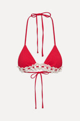 Lana Skimpy Triangle Bikini Top ~ Spice Dot - Shake Your Bon Bon