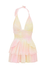 Deanna Halter Dress ~ Lemonade Kisses