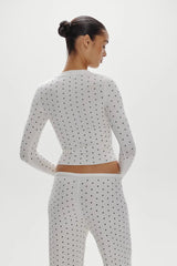 Lenon Button Up Knit Sweater ~ Belle of the Ball - Shake Your Bon Bon