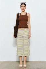 Lovely Lace Ribbed Tank - Shake Your Bon Bon