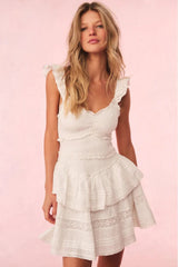 Lovine Dress ~ Off White - Shake Your Bon Bon