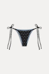 Mackenzie Reversible Cheeky Bikini Bottom ~ Frost - Shake Your Bon Bon