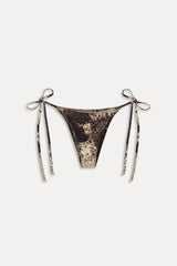 Mackenzie Reversible String Bikini Bottom ~ Saddle Up - Shake Your Bon Bon